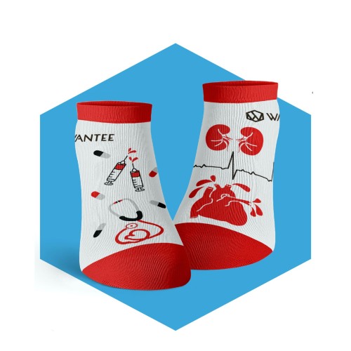 Kotníkové ponožky Medical X Wantee